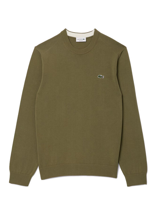 Lacoste Lacoste Πουλόβερ AH1985 Πράσινο Regular Fit