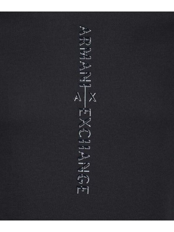 Armani Exchange Armani Exchange T-Shirt 3LZTBN ZJA5Z 1510 Granatowy Regular Fit