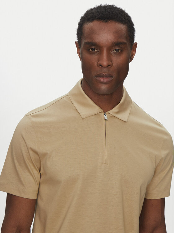 BOSS BOSS Polo H-Paras 50537954 Beżowy Regular Fit