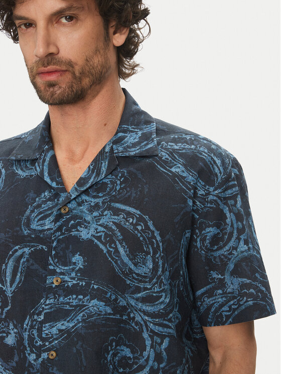 Liu Jo Liu Jo Πουκάμισο QA5103 T1999 M9542 Σκούρο μπλε Regular Fit