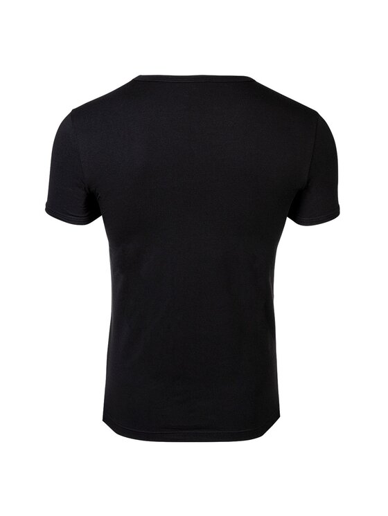Versace Versace T-Shirt 26512 Czarny Slim Fit