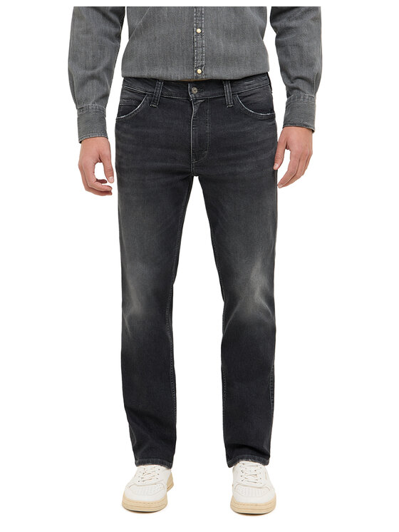 Mustang Mustang Jeansy TRAMPER STRAIGHT Czarny Straight Fit