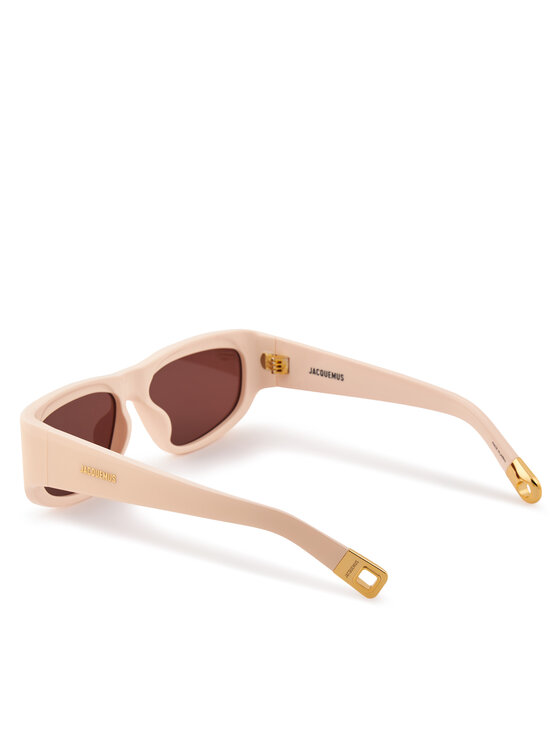 JACQUEMUS JACQUEMUS Okulary przeciwsłoneczne JAC2C2SUN Beżowy