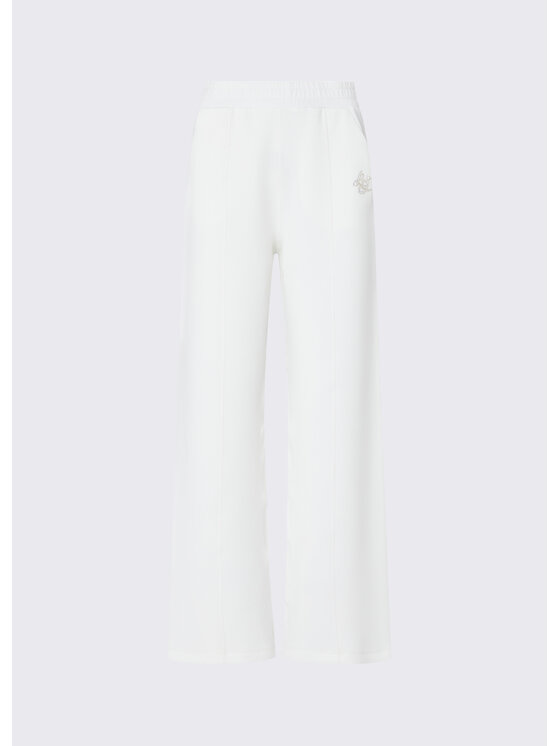 Liu Jo Liu Jo Spodnie materiałowe TF6213J395810701 Biały Regular Fit