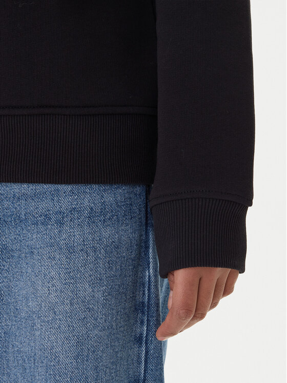 Tommy Jeans Tommy Jeans Суитшърт Flag DW0DW22564 Черен Regular Fit