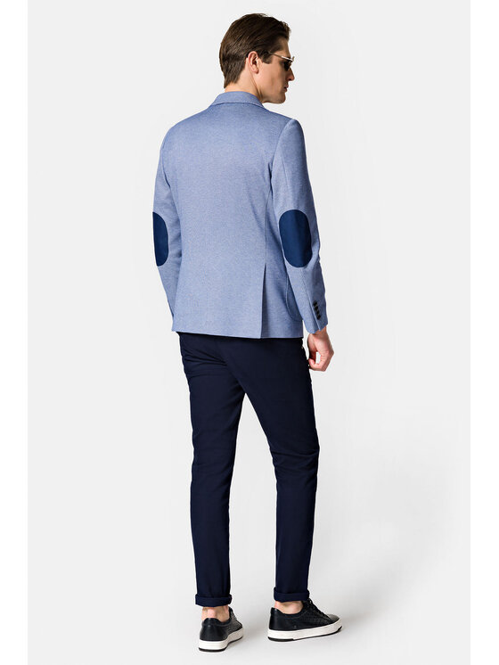 Lancerto Lancerto Marynarka Aracena MA131123000004 Niebieski Slim Fit