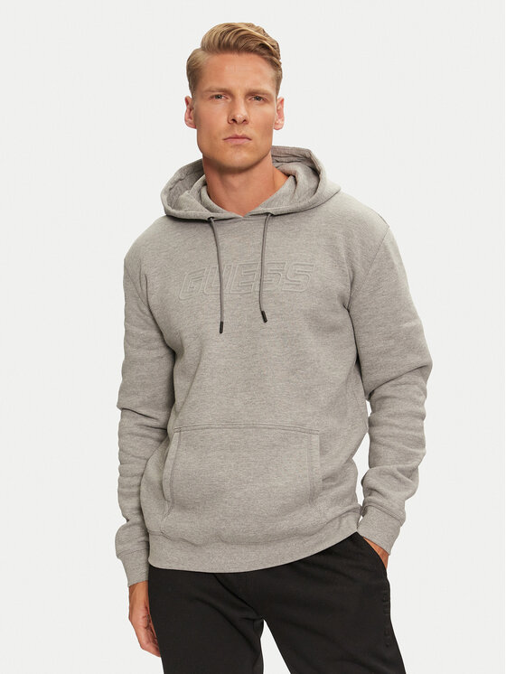 Guess Guess Суитшърт Aldwin Z4YQ12 K9V31 Сив Regular Fit