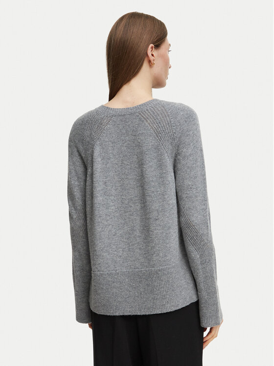 Marella Marella Megztinis Emme by Marella Arcadia 2625366312 Šviesiai pilka Regular Fit
