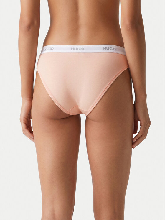 HUGO HUGO Klašične gaćice HUGO ID BRIEF 50557102 Svijetlo roza