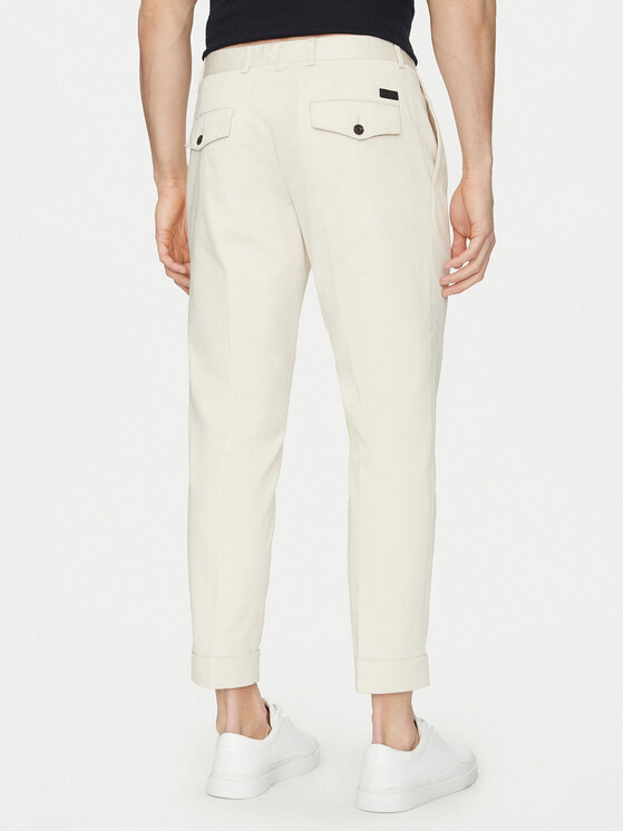 JOOP! JOOP! Chino hlače 17 JT-70Randar12-W 10017812 30045140 Écru Regular Fit