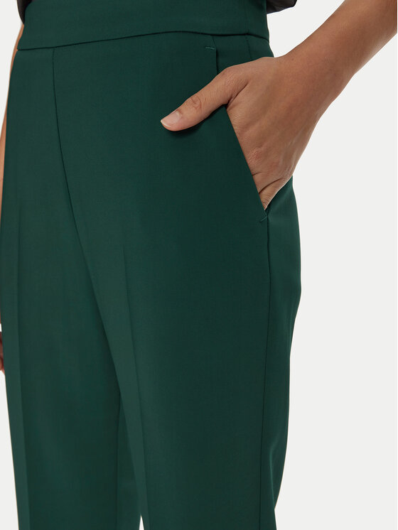PINKO PINKO Hlače iz tkanine 102861 A213 Zelena Regular Fit