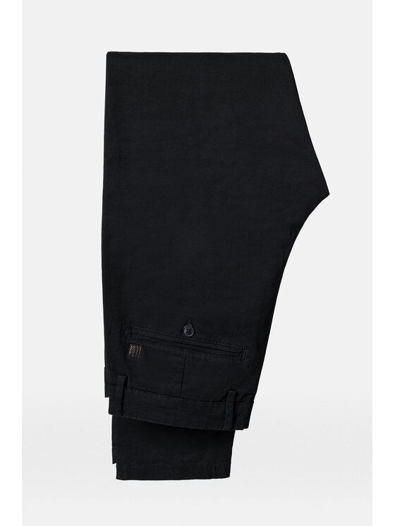 Lancerto Lancerto Chinosy Gareth SP082222000003 Czarny Slim Fit