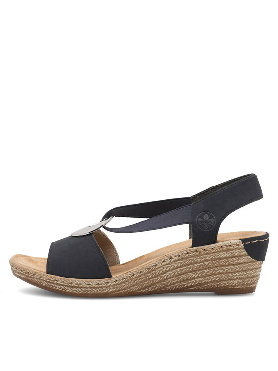 Rieker Rieker Σανδάλια 624H6-14 Σκούρο μπλε