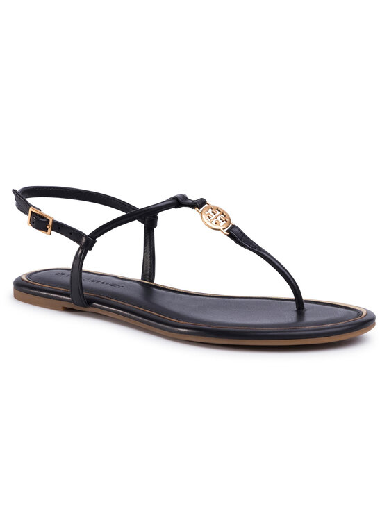 Tory Burch Sandali Emmy Flat Sandal 63407 Nero Modivo