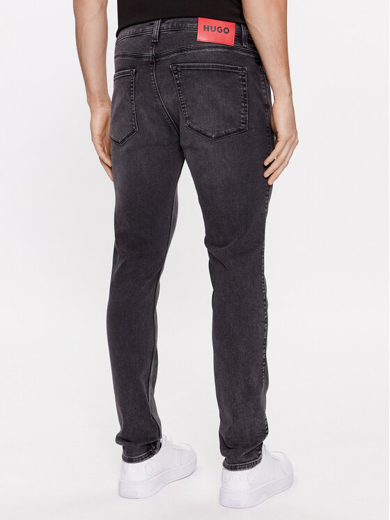 HUGO Hugo Džinsai Hugo 734 50498990 Pilka Slim Fit