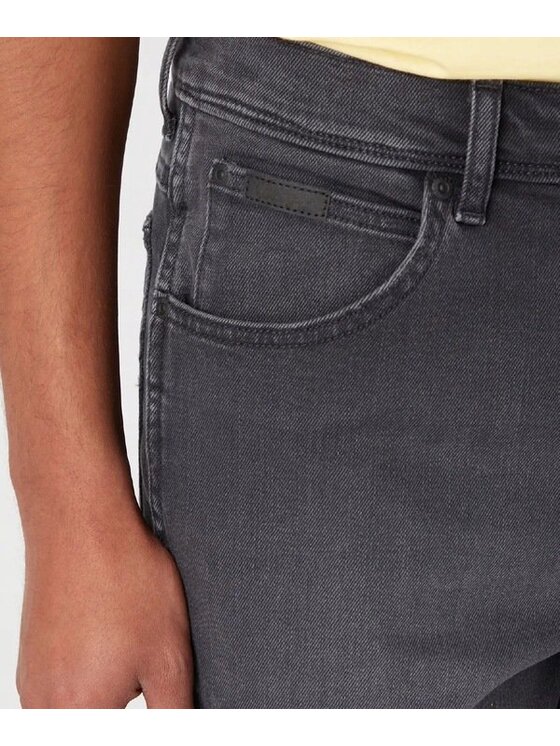 Wrangler Wrangler Szorty jeansowe TEXAS SHORTS Szary Regular Fit