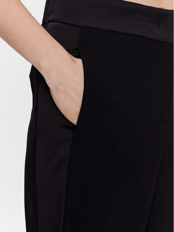 Marella Marella Pantaloni di tessuto Grace 2331310533 Nero Regular Fit