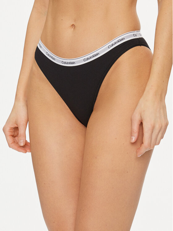 Calvin Klein Underwear Calvin Klein Underwear Set od 3 para klasičnih gaćica 000QD5207E Crna