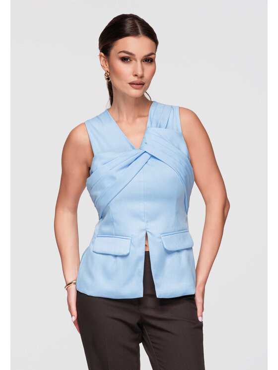 Ombre Bluzka, rozmiar M Niebieska, OW-TS-E0001
