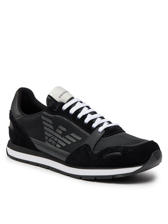 Emporio Armani Emporio Armani Tenisice X4X537 XM678 N639 Crna
