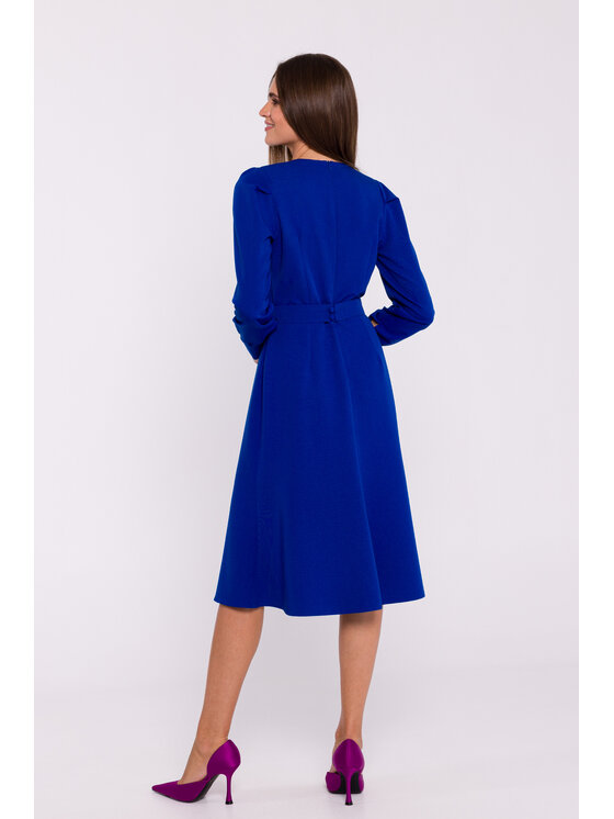 Stylove Stylove Večerné šaty S378 Modrá Ladies Fit
