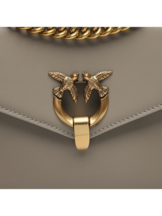 PINKO Pinko Дамска чанта Cupido Messenger Classic AI 23-24 PLTT 101512 A0QO Бежов