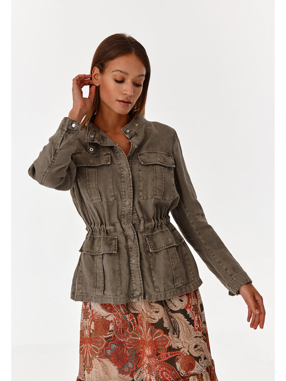 TATUUM TATUUM Kurtka przejściowa ARJANA Khaki Classic Fit