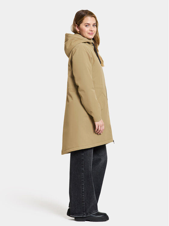 Didriksons Didriksons Parka Marta-Lisa Wns Prk 2 504823 Béžová Regular Fit