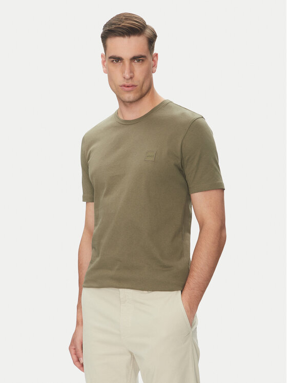 BOSS BOSS T-Shirt Tales 50508584 Zielony Regular Fit