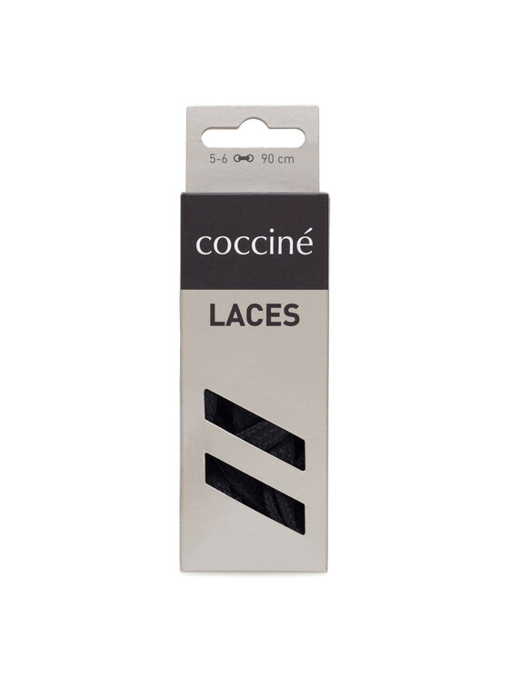 Coccine Coccine Cipőfűző SZNUROWADŁA 90 cm P7 BAWEŁNIANE v.AZ Fekete
