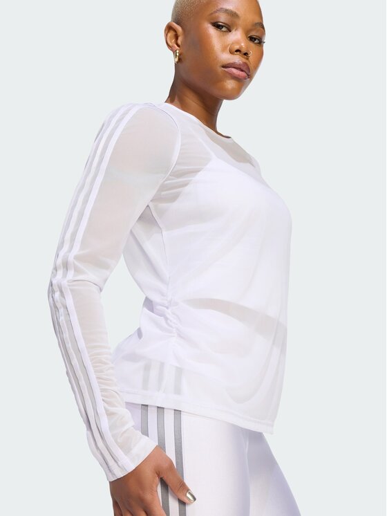 adidas adidas Koszulka techniczna 168707 Fioletowy Slim Fit