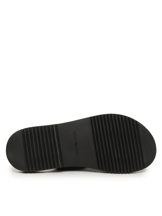 Emporio Armani Emporio Armani Papucs X4P124 XN787 K001 Fekete