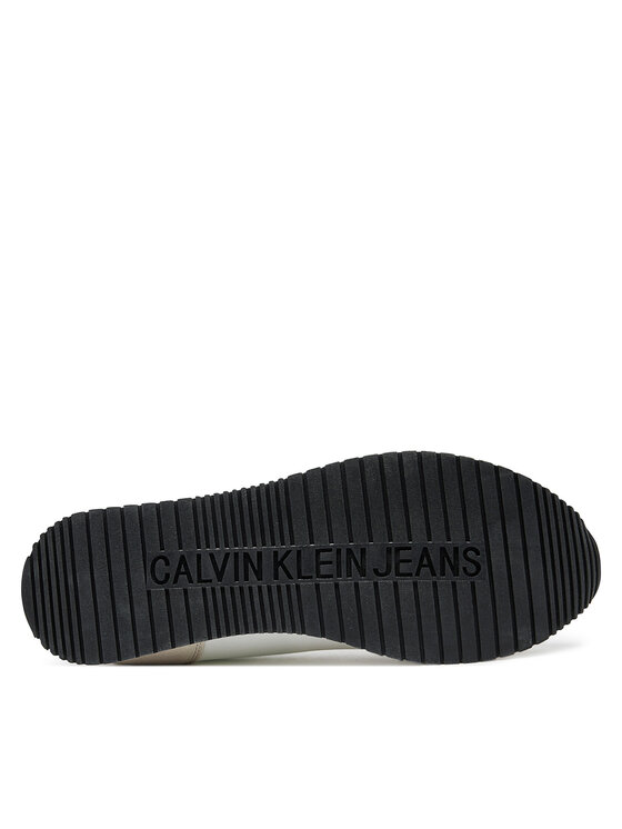 Calvin Klein Jeans Calvin Klein Jeans Laisvalaikio batai Retro Runner YM0YM01119 Écru