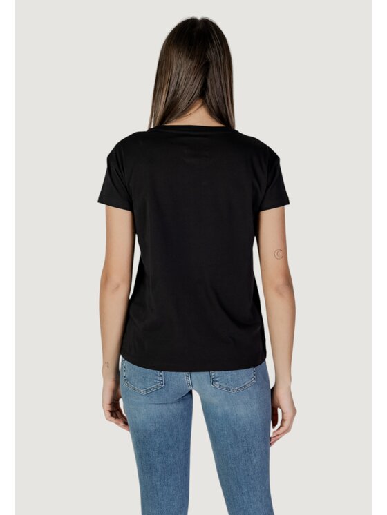 Armani Exchange Armani Exchange T-shirt 8NYTCX YJG3Z Nero Shirt Fit