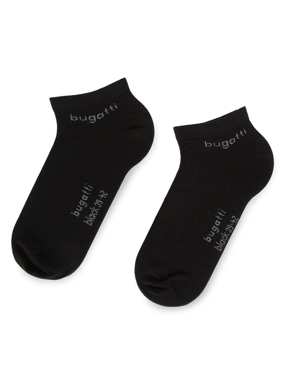 Set di 3 paia di calzini corti da uomo 6765 Nero