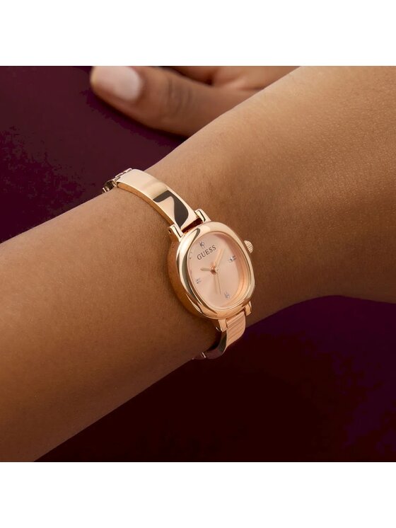 Guess Guess Zegarek GW0924L Różowe złoto