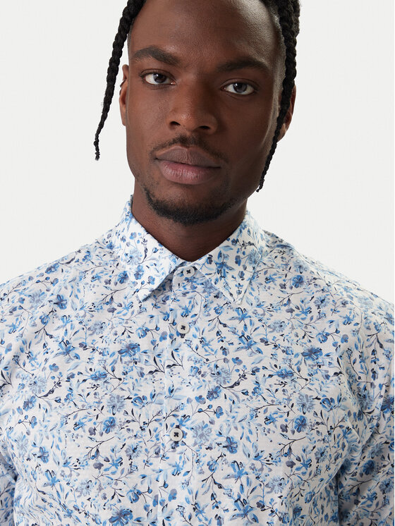 Jack & Jones Jack & Jones Košeľa Blabarnes 12273876 Modrá Regular Fit