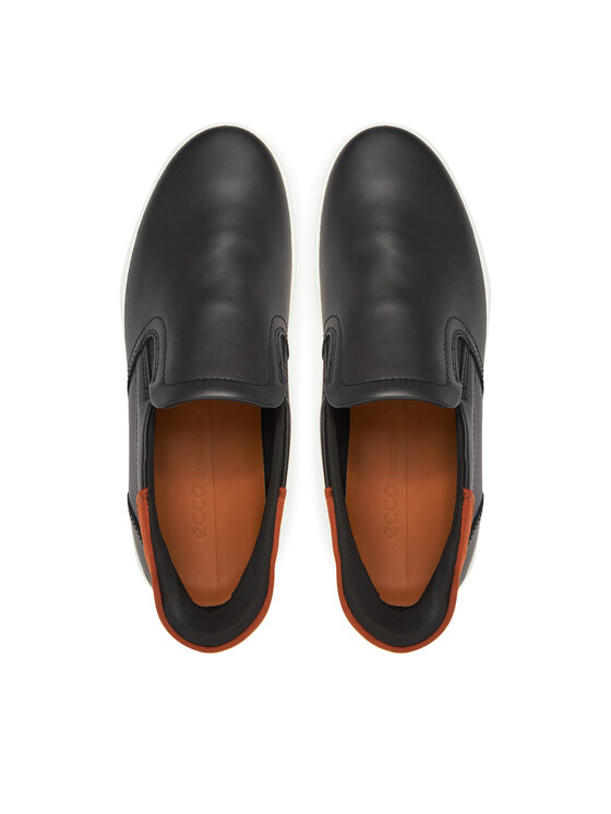 ECCO ECCO Polobotky Soft 7 47083451866 Černá