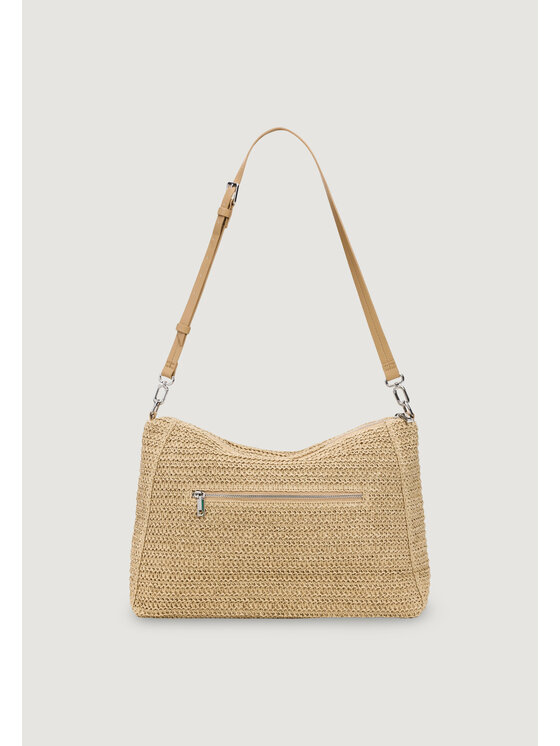 Desigual Desigual Borsetta BAG_HALF LOGO RAFFIA LE Beige