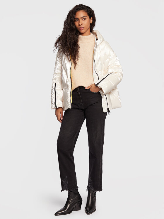 Hetregó Hetregó Daunenjacke Maggie 8M784 22WD16 Écru Regular Fit