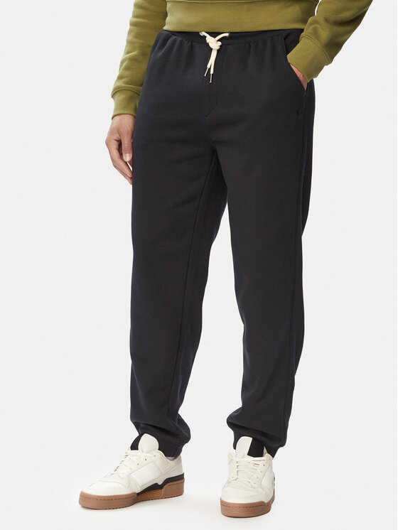 Quiksilver Pantaloni trening EQYFB03391 Negru Regular Fit