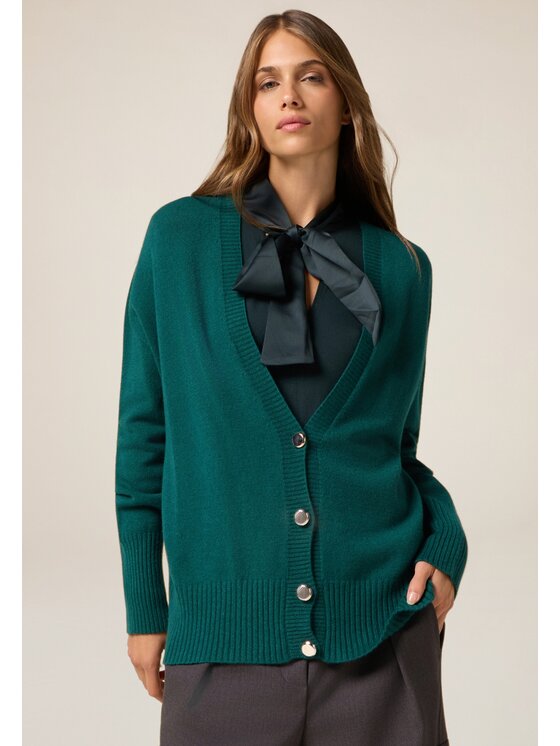 Oltre Oltre Maglione M044E002030N015 Verde Regular Fit