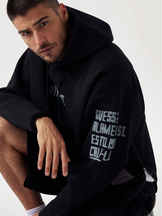 Guess Guess Mikina 174507 Černá Classic Fit