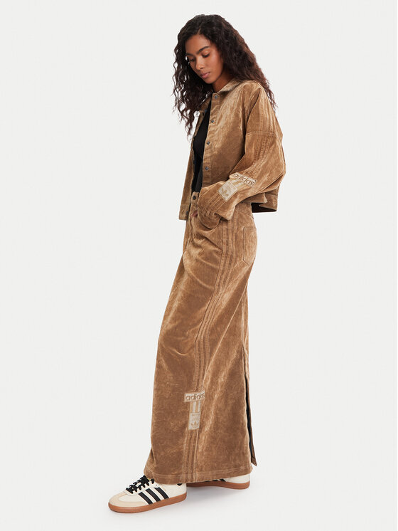 adidas adidas Übergangsjacke Adibreak JY2393 Braun Regular Fit