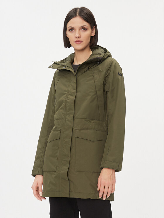 Helly Hansen Parka Frida 53686 Zaļš Regular Fit