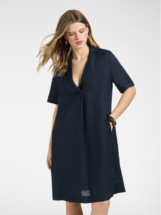 Elena Mirò Elena Mirò Sukienka codzienna 7007P000315N034 Niebieski A-Line Fit