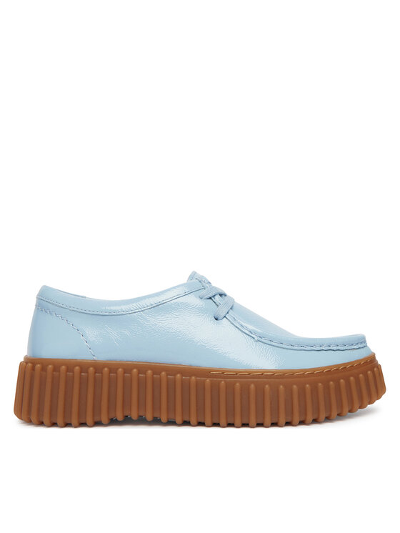 Clarks Clarks Īsi apavi Torhill Bee 26186669 Gaiši zils