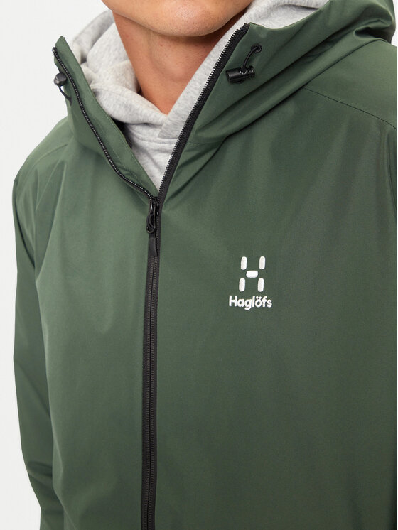 Haglöfs Haglöfs Kurtka przeciwdeszczowa Chaos GTX 605478 Zielony Active Fit