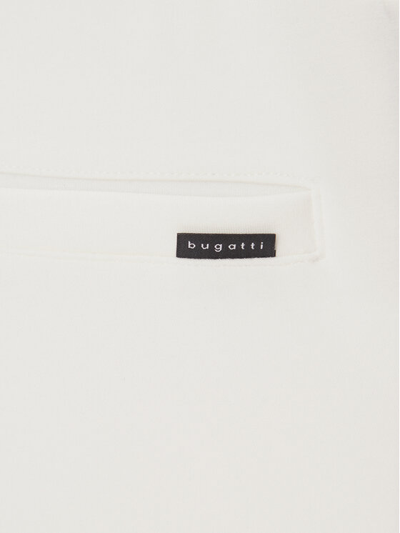 Bugatti Bugatti Auduma šorti 8255 75080C Balts Regular Fit