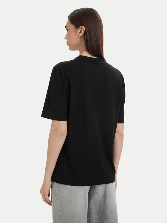 HUGO HUGO Тишърт Dashire_5 50566678 Черен Relaxed Fit